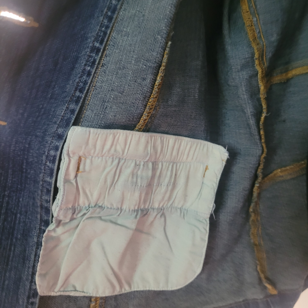 St. John's Bay Women's Blue Jean Jacket - Picture 4 of 10